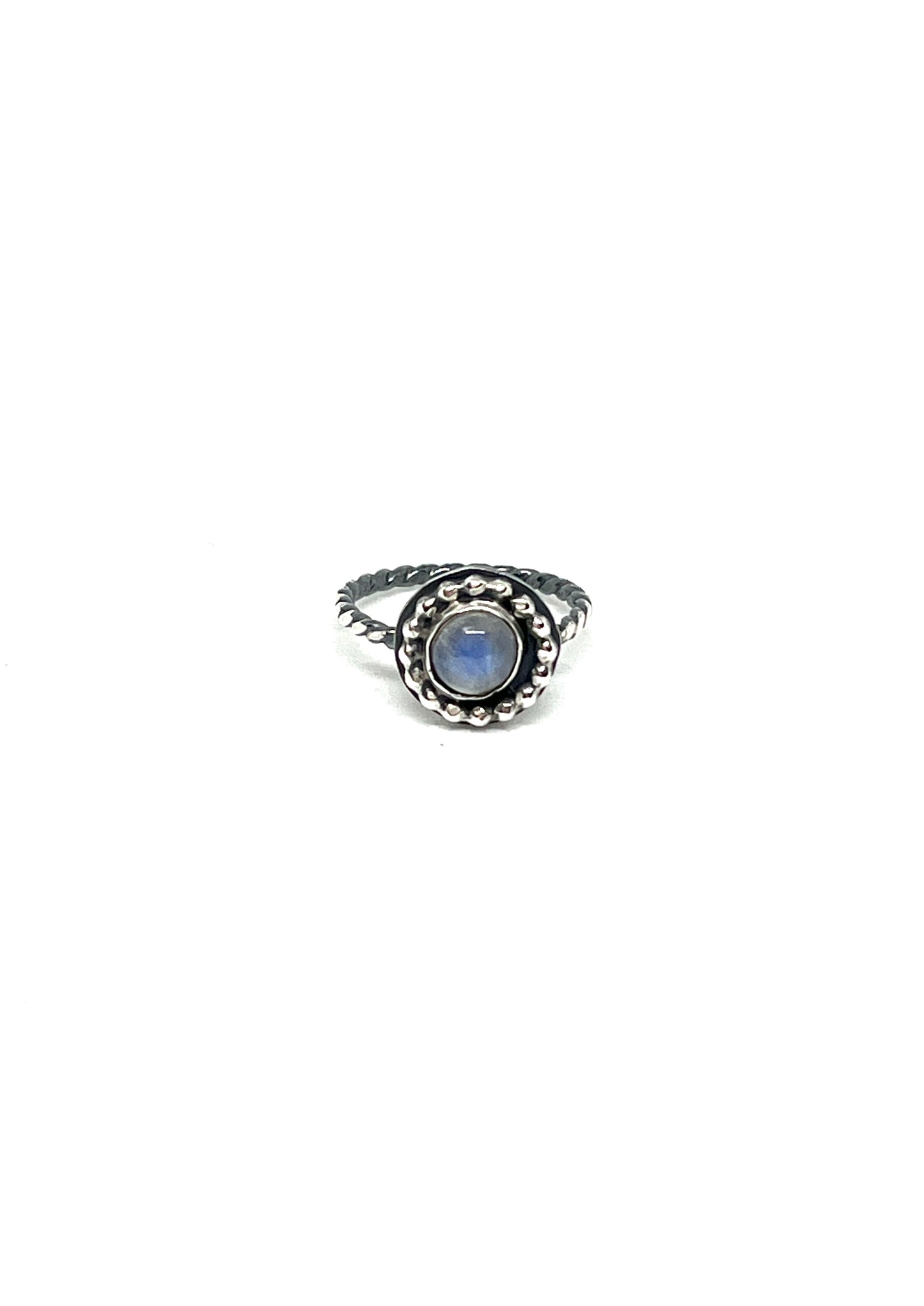 Tiny Moonstone Ring