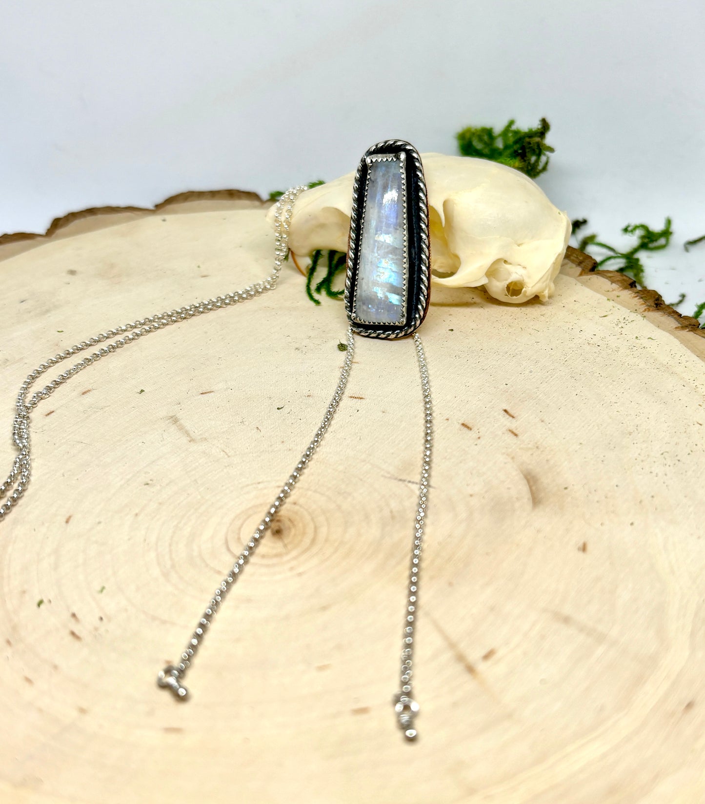 Moonstone Chain Bolo