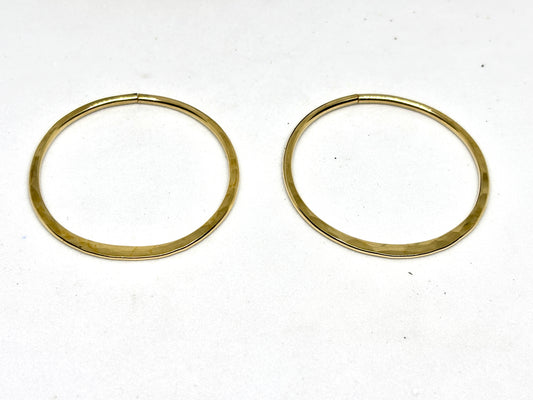 Hammered Brass Hangers