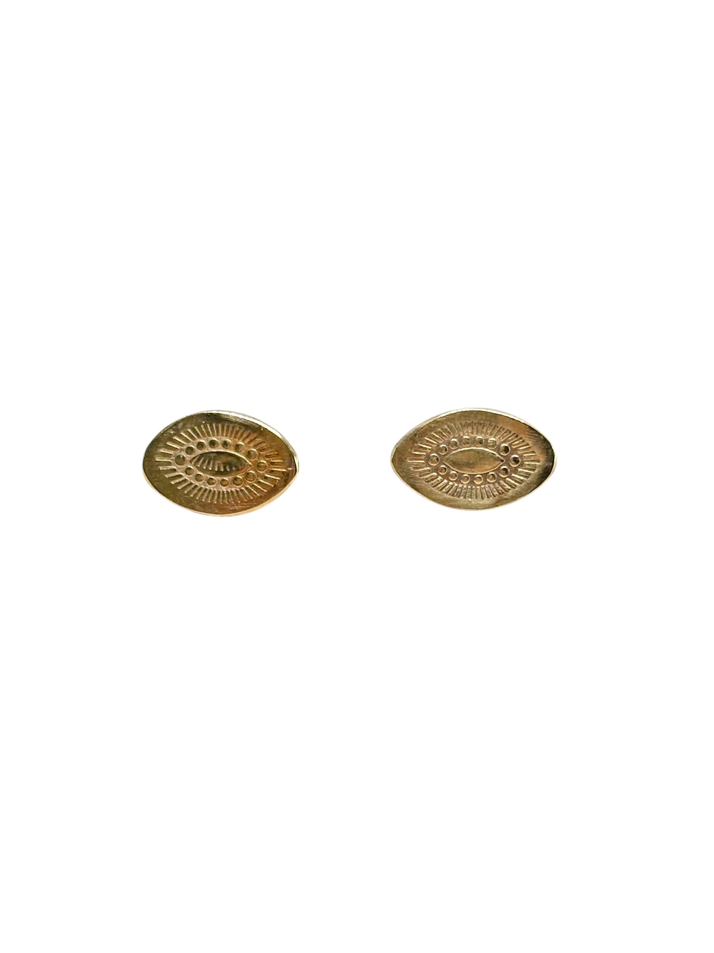 Hand Stamped Studs