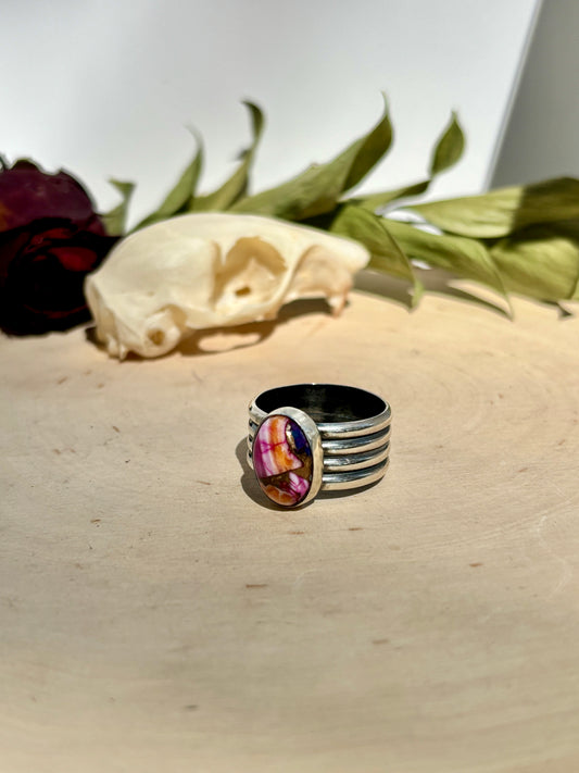 Pink Dahlia Ring
