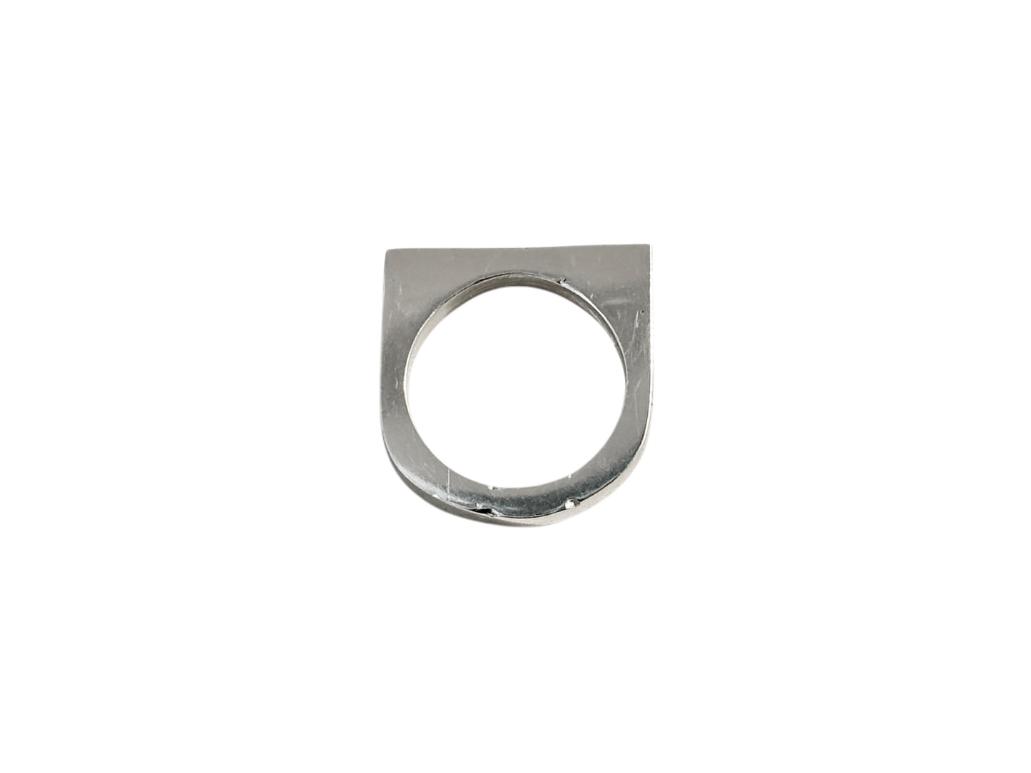 Signet Ring with CZ - size 7